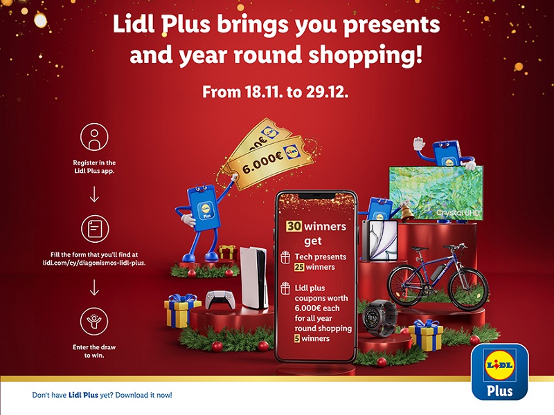 image Lidl Christmas competition promises gifts to 30 lucky shoppers