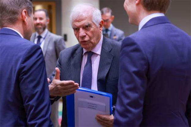 image EU foreign affairs rep in Cyprus meeting over two-state solution for Palestine