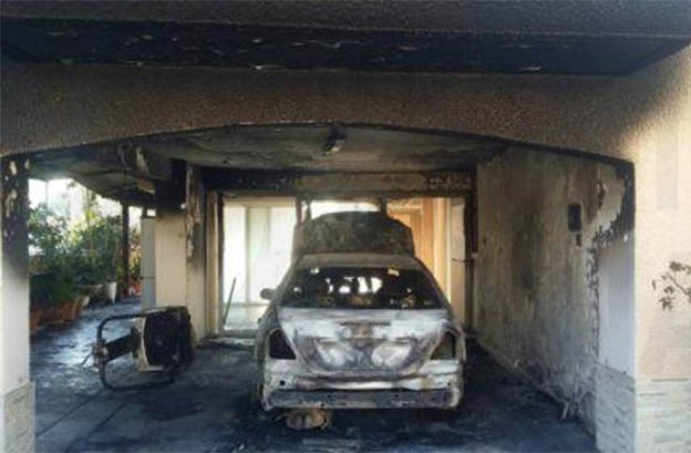 image Car arson being investigated in Engomi