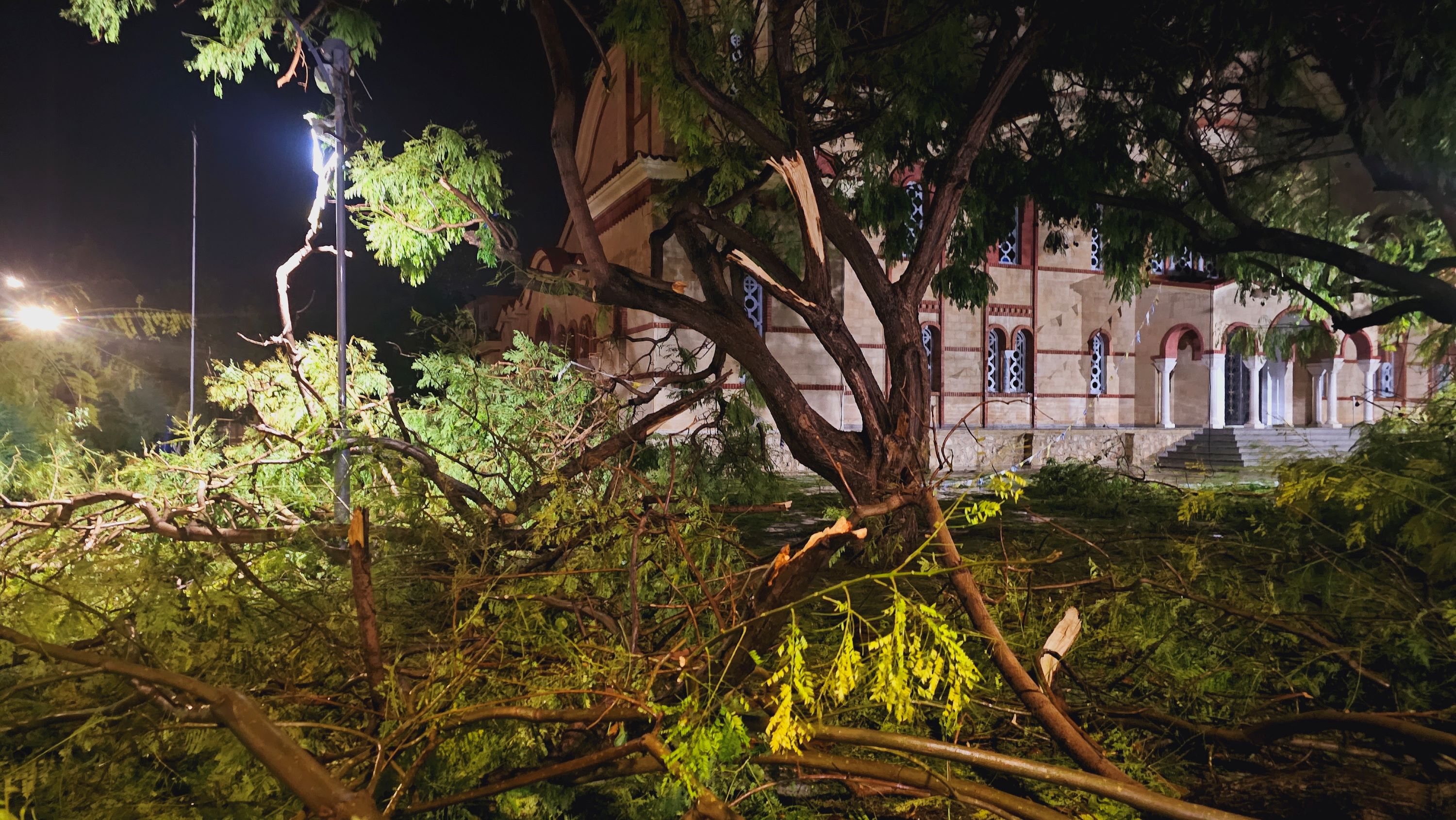 image Swathes of Cyprus battered by storms