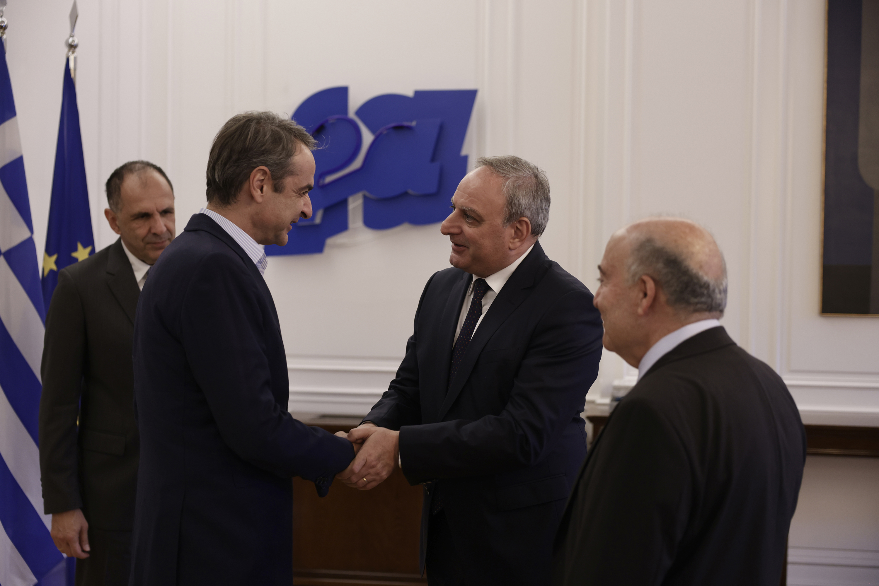image Deadlock over Cyprob should end, Akel says in meeting with Greek PM