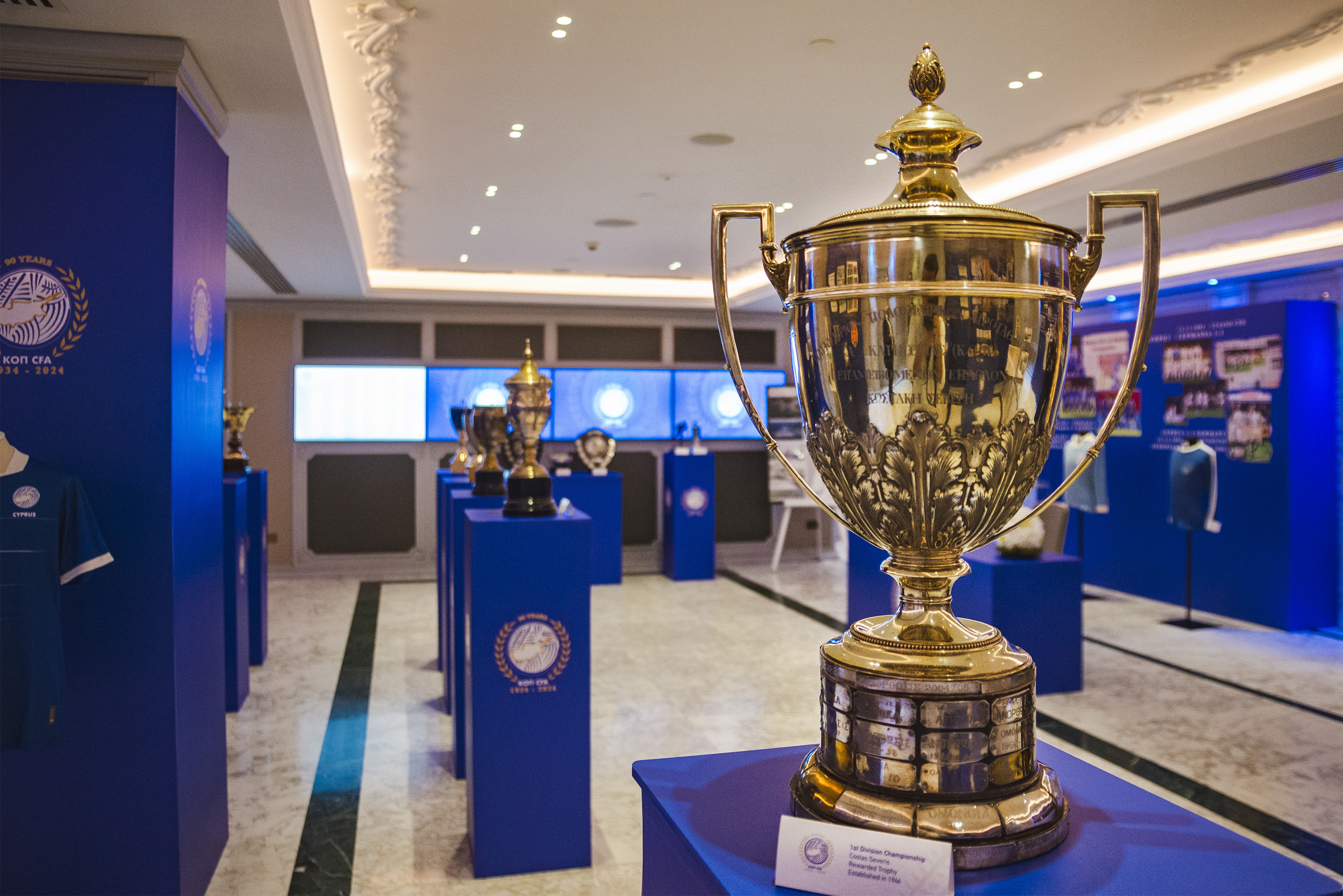 image Uefa, Fifa join in as CFA celebrates 90 years with football event