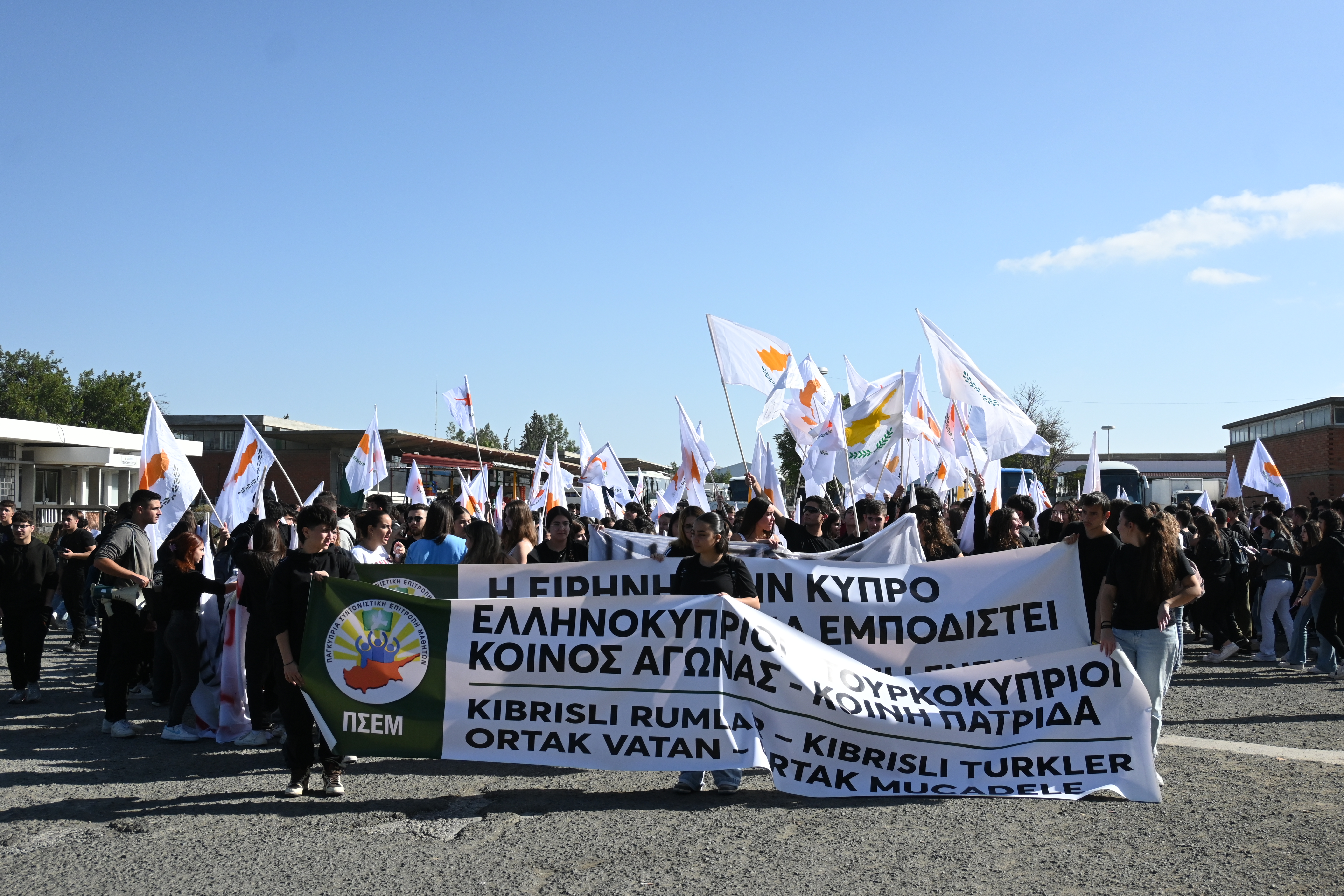 image School students protest on UDI anniversary