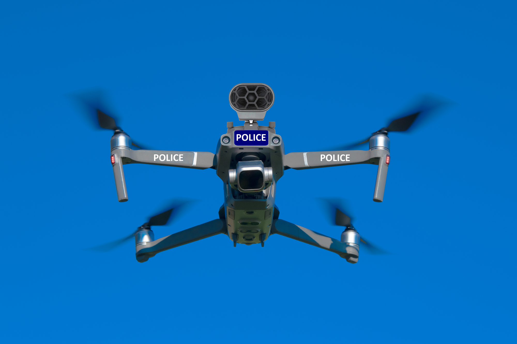 image Police receive surveillance drone for immediate use