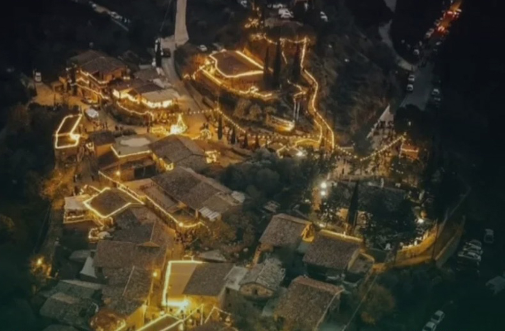 image Website to promote Fikardou Christmas village