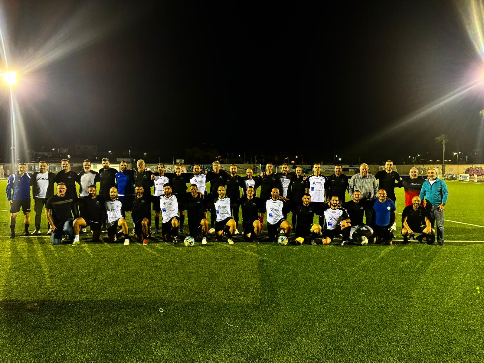 image Greek, Turkish Cypriot teachers’ unions play football friendly match