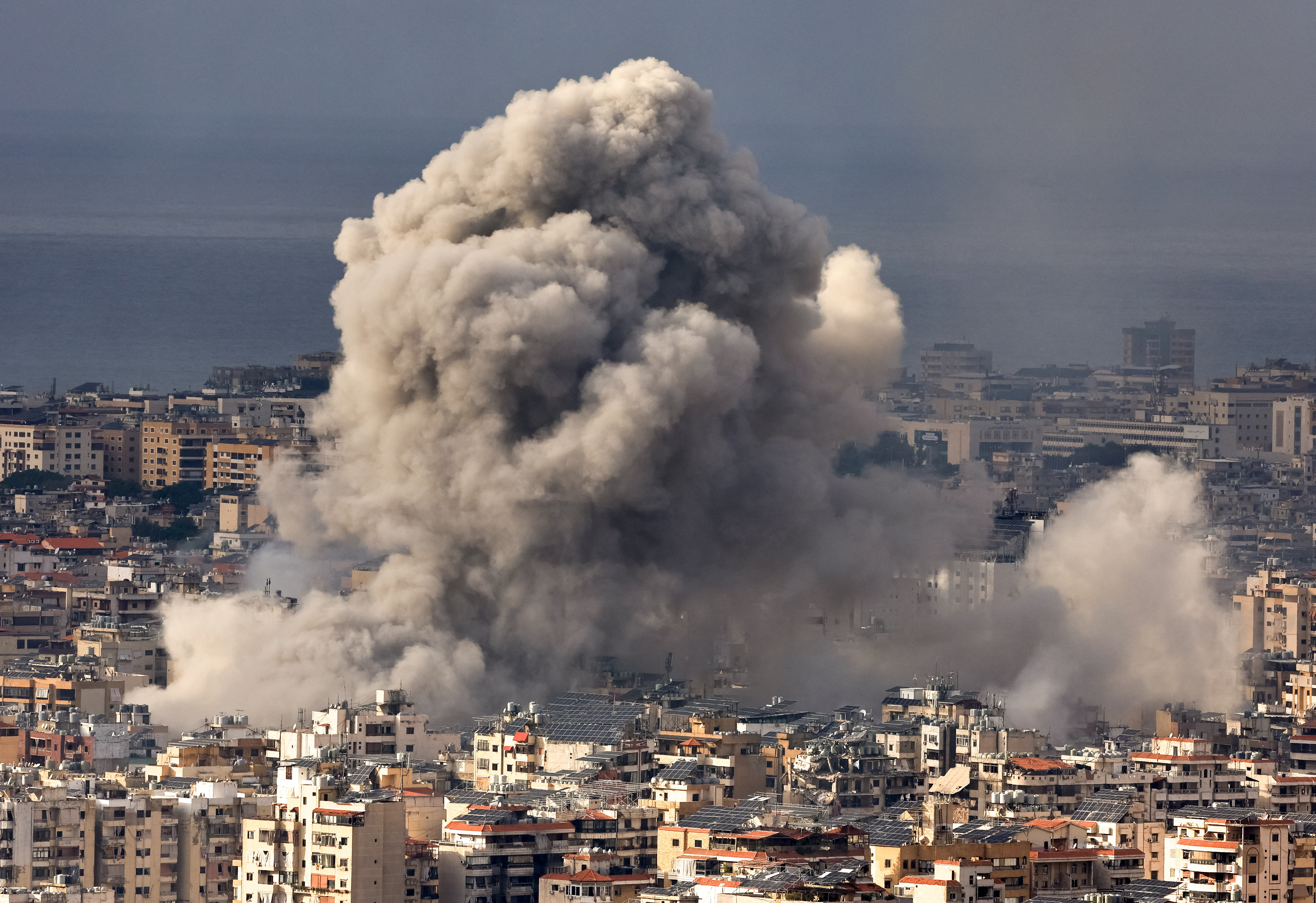 image Deadliest Israeli strike yet on central Beirut leaves gruesome scenes