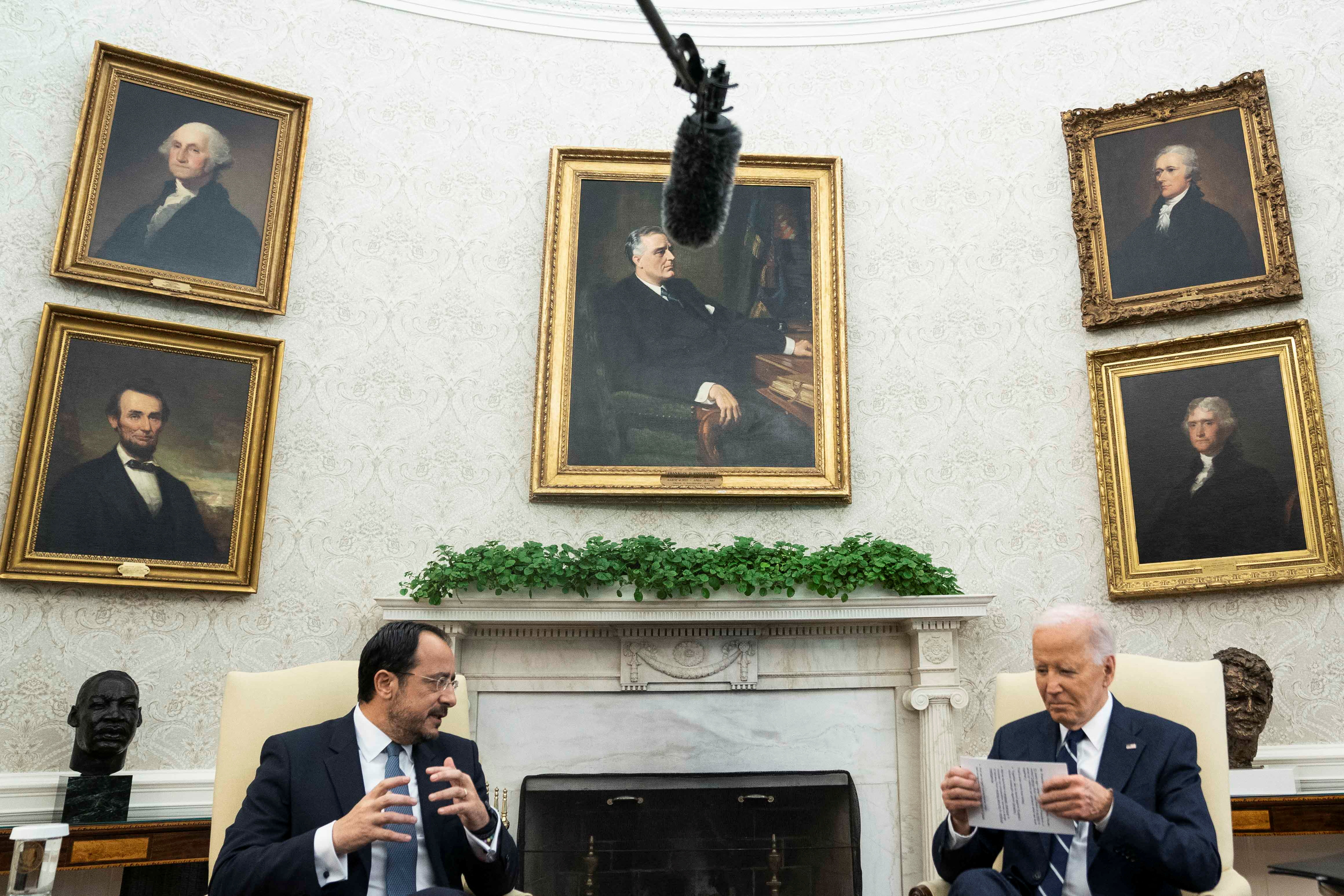 image Cyprus joining NATO plan presented to Biden