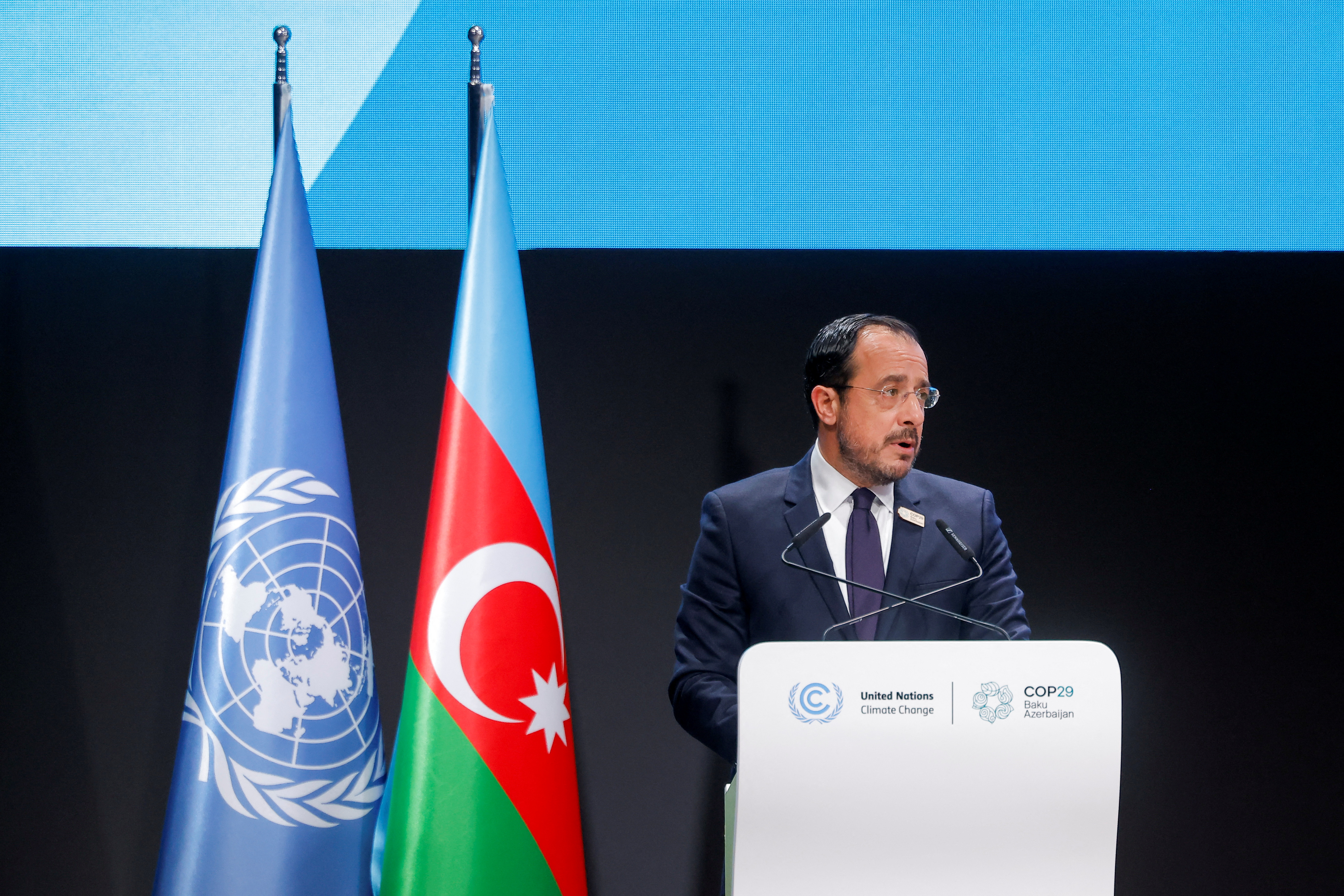image President: Mediterranean, Cyprus hit hard by climate change