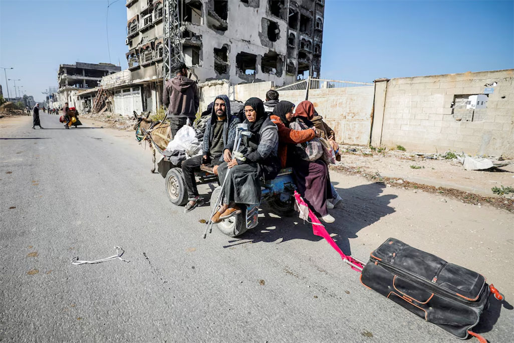 image Human Rights Watch accuses Israel of war crimes over Gaza displacements