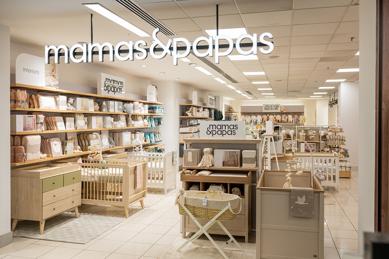 image Leading baby brand Mamas &amp; Papas arrives at Acropolis M&amp;S