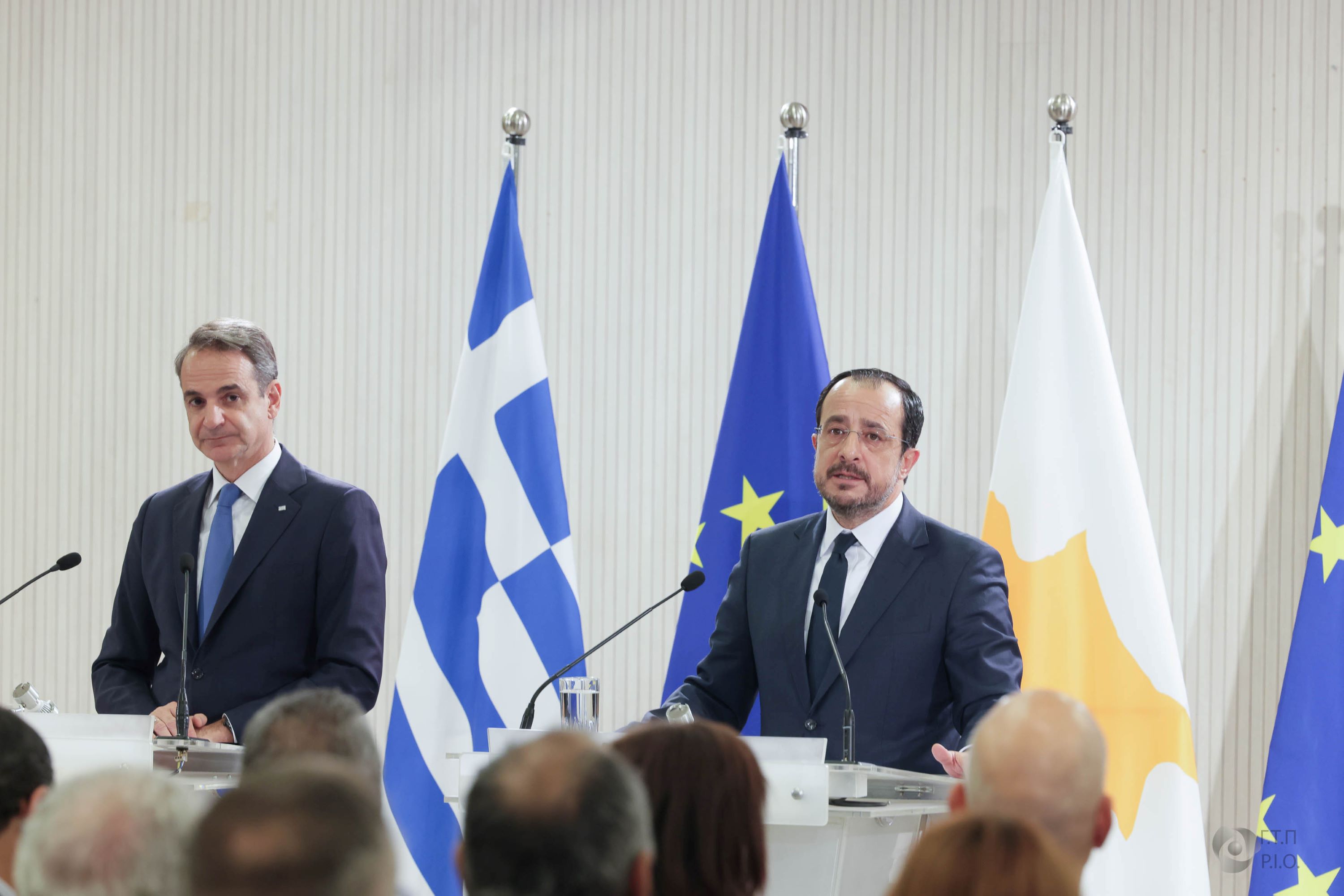 image Cyprus, Greece agree to continue cooperation for regional stability