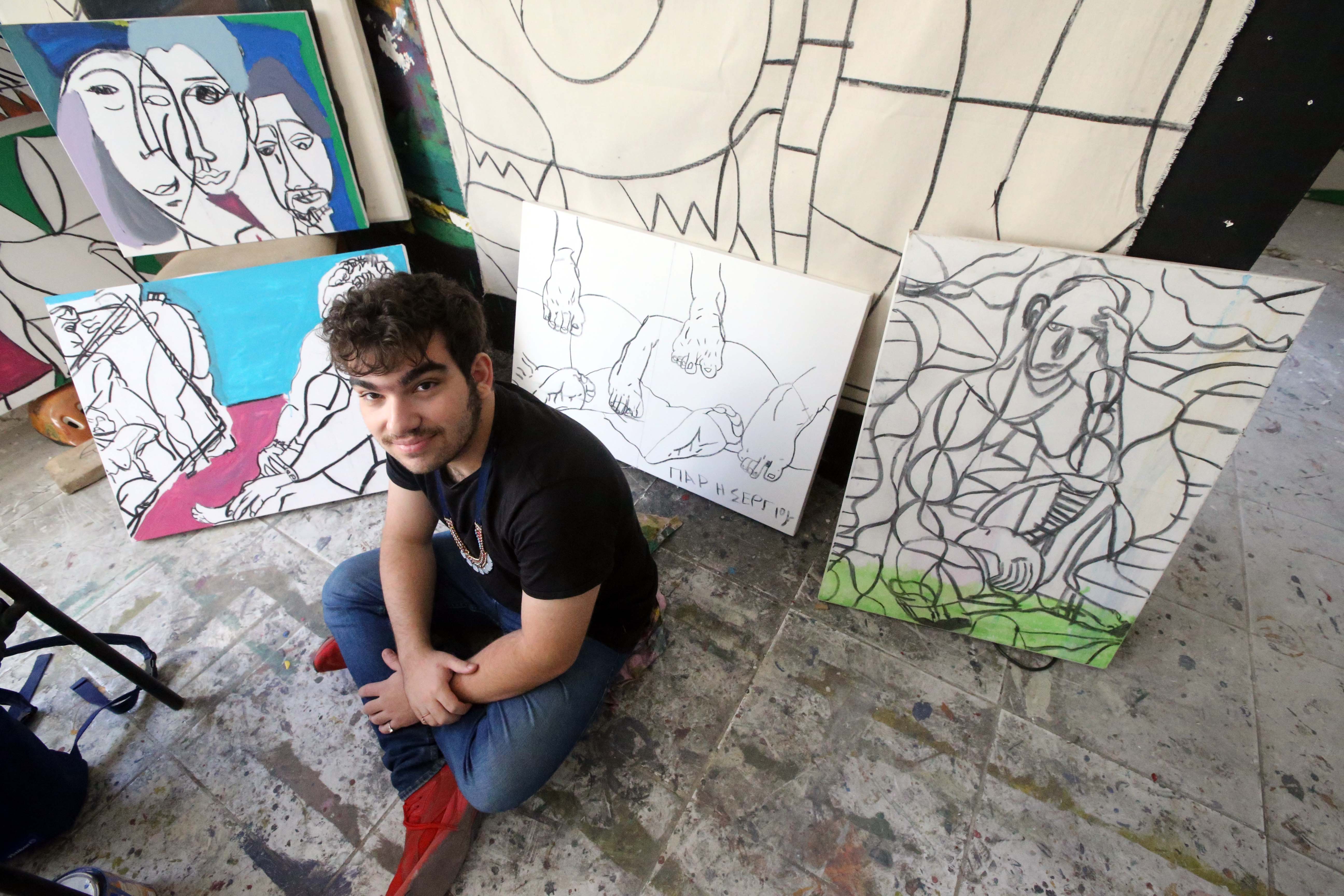 image When it comes to art, he&#8217;s a prodigy