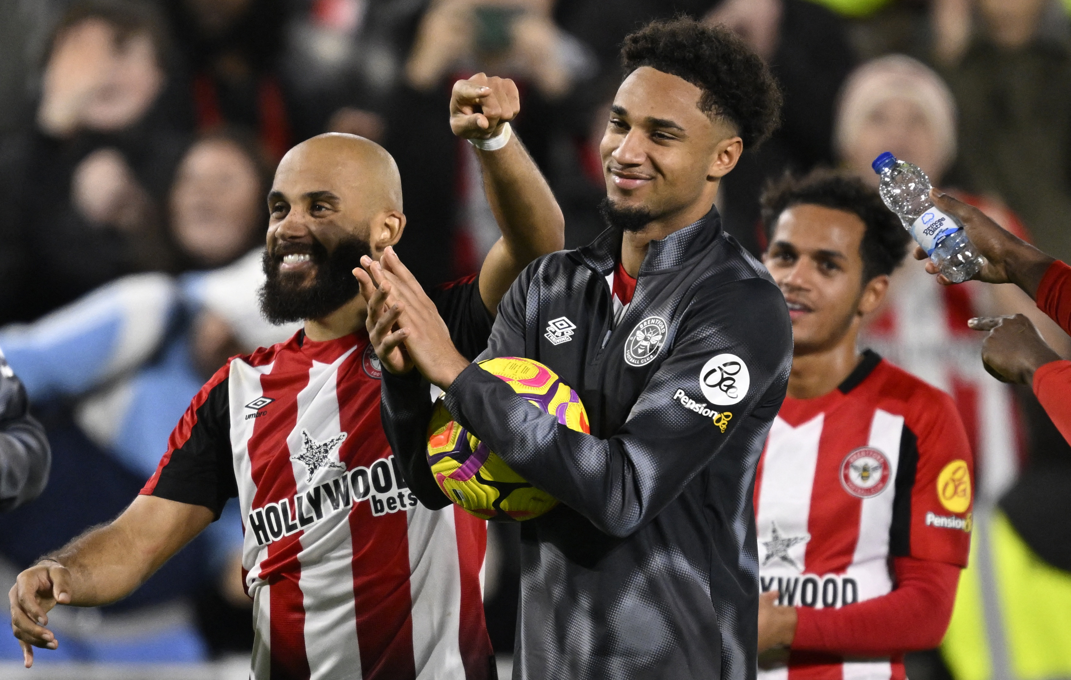 image Schade lifts Brentford to 4-1 win over Leicester City