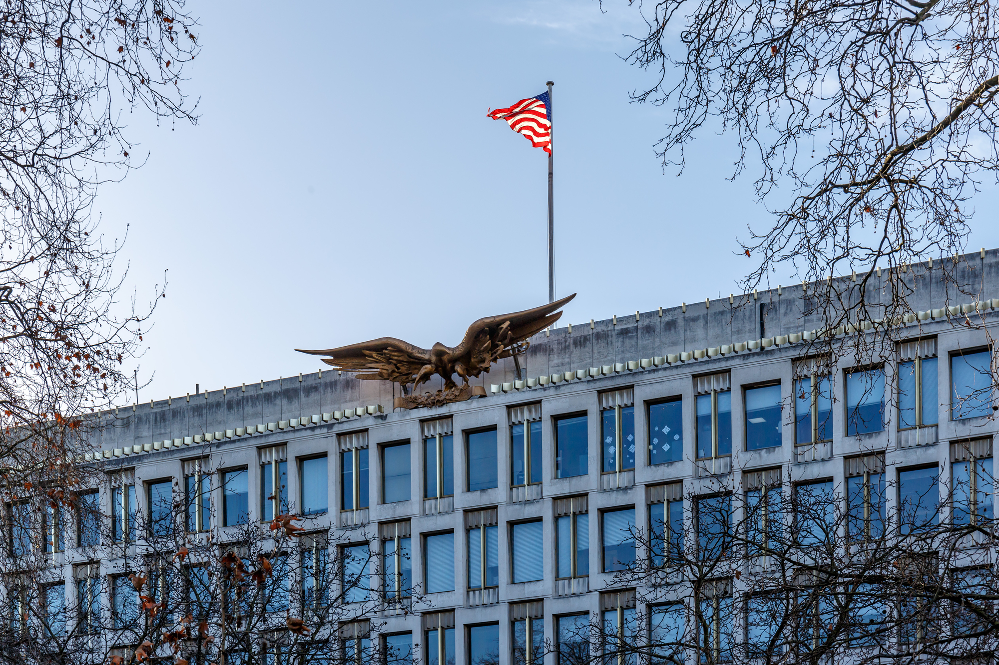 cover London police carry out controlled explosion near U.S. embassy