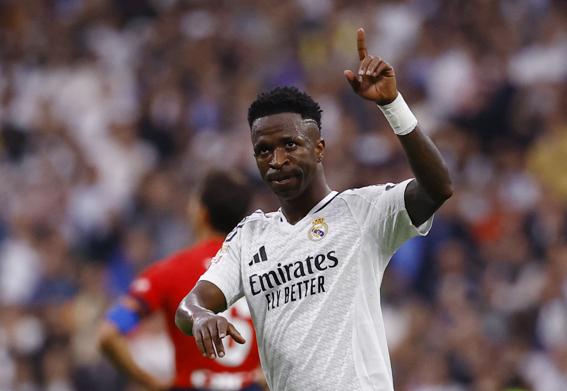 image Vinicius treble as Real return to winning ways