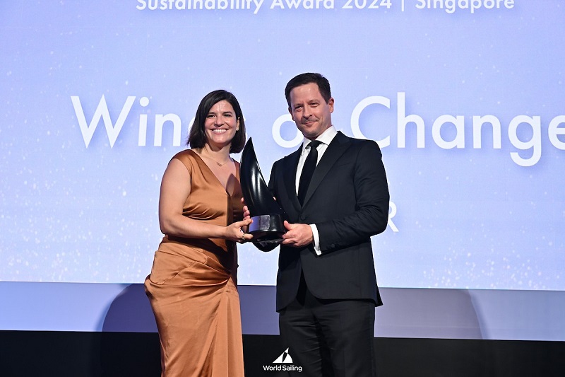 image Cyprus&#8217; &#8216;Winds of Change&#8217; initiative honoured at World Sailing Awards