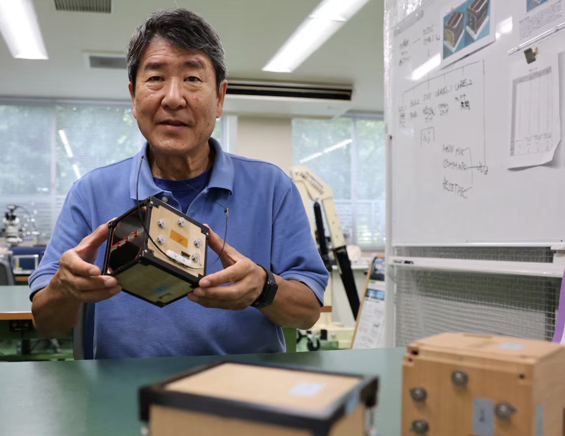 image World&#8217;s first wooden satellite, developed in Japan, heads to space