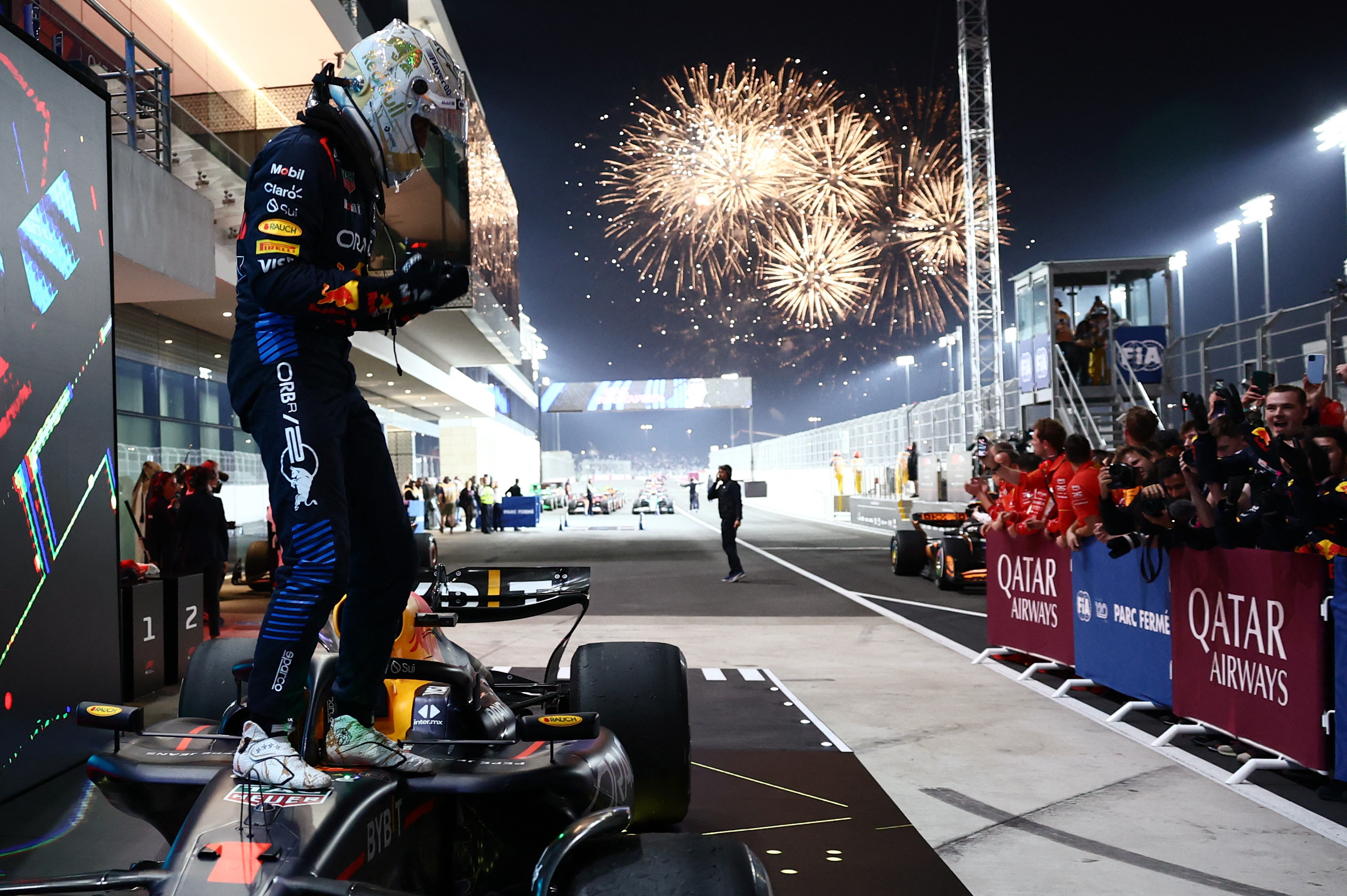 image McLaren suffer as Verstappen wins in Qatar