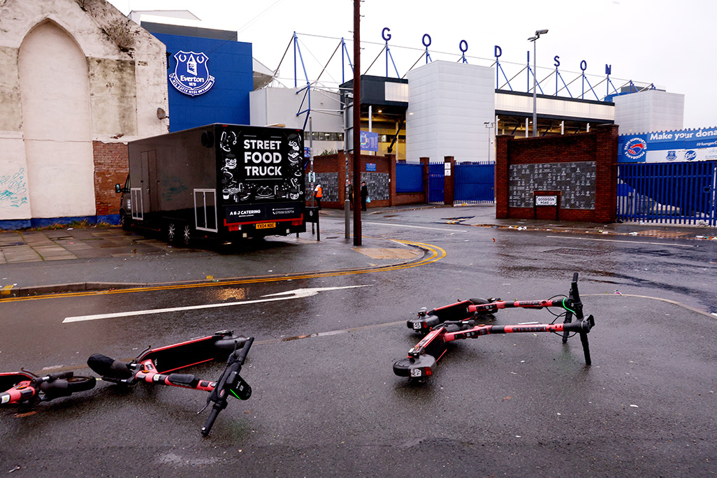 image Merseyside derby called off because of Storm Darragh