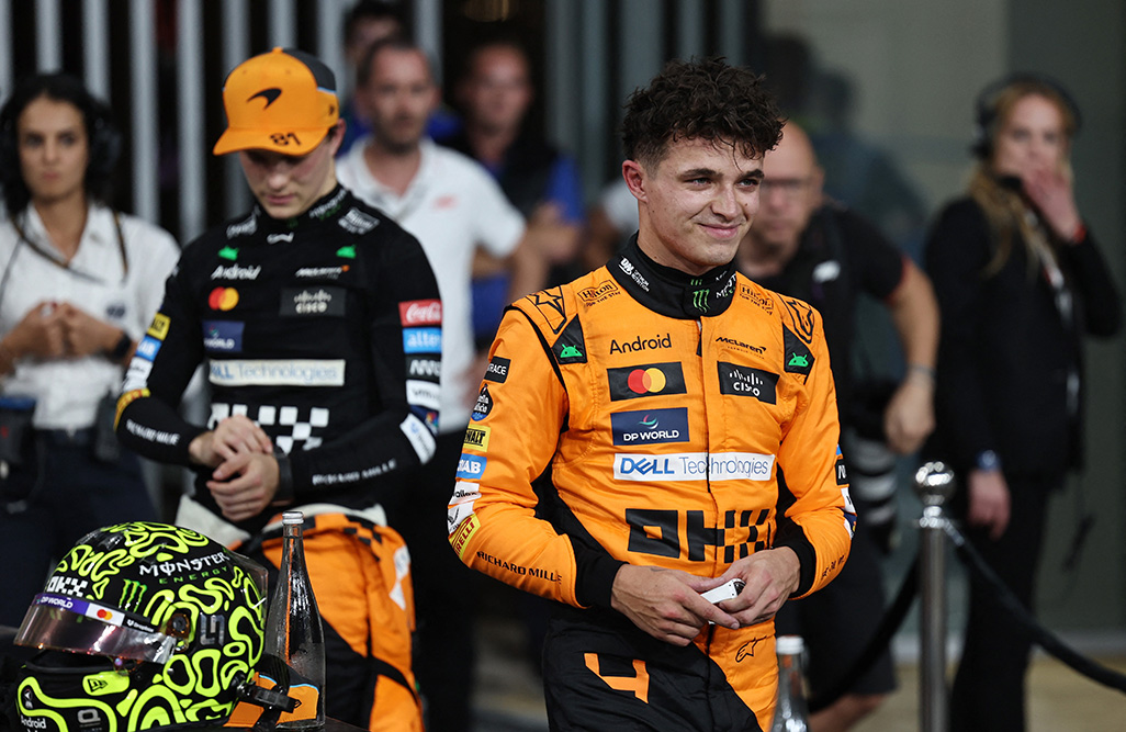 image McLaren target title after front row sweep in Abu Dhabi