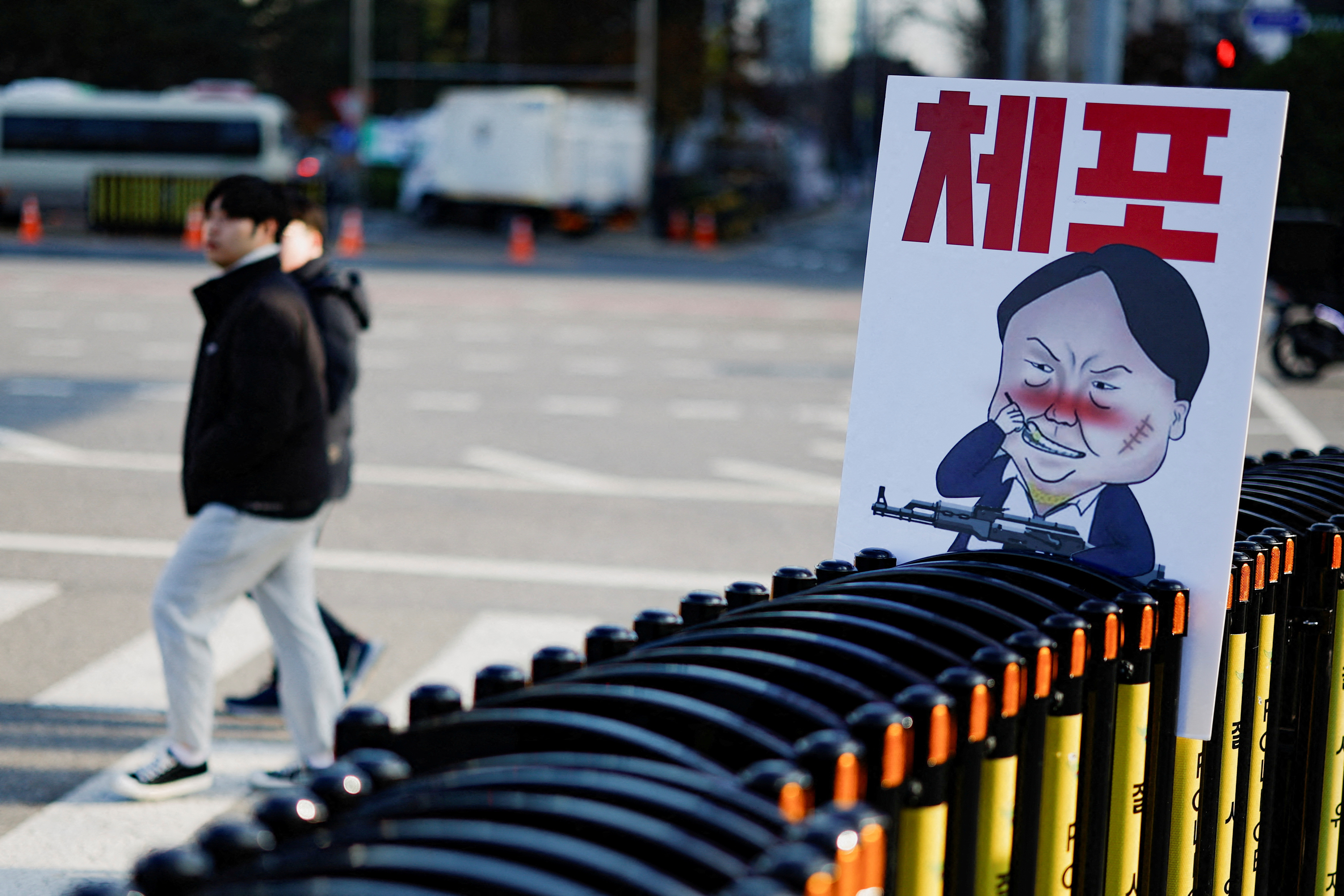 image South Korea President Yoon banned from foreign travel as leadership crisis deepens