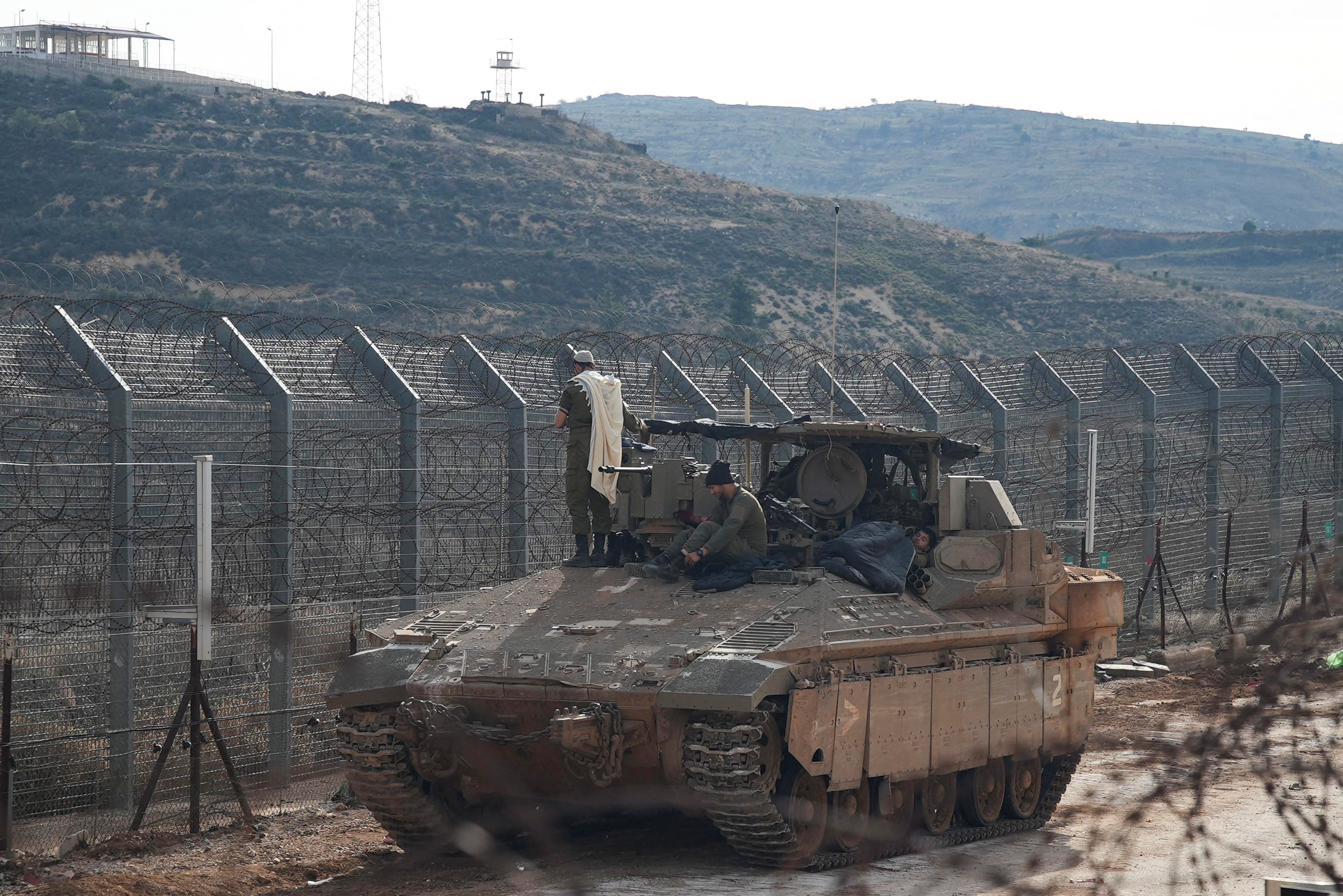 image Israeli denies its forces have gone past Syria buffer zone