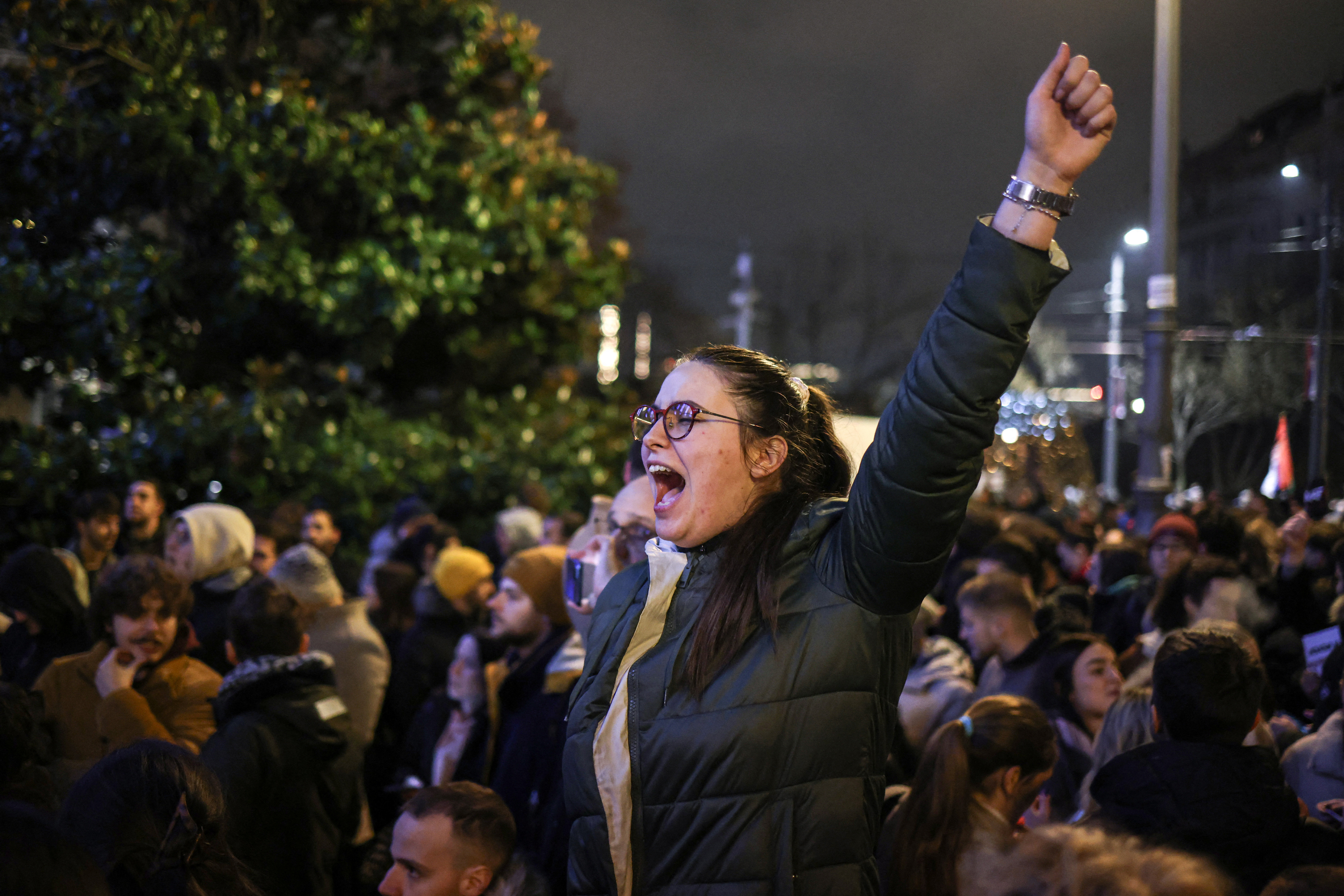 image Serbia&#8217;s Vucic promises to meet protesters&#8217; demands after train station disaster