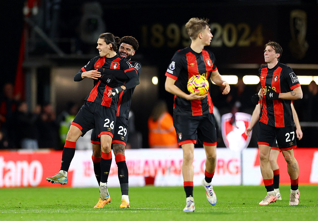 image Both managers rue dropped points in Bournemouth draw with West Ham