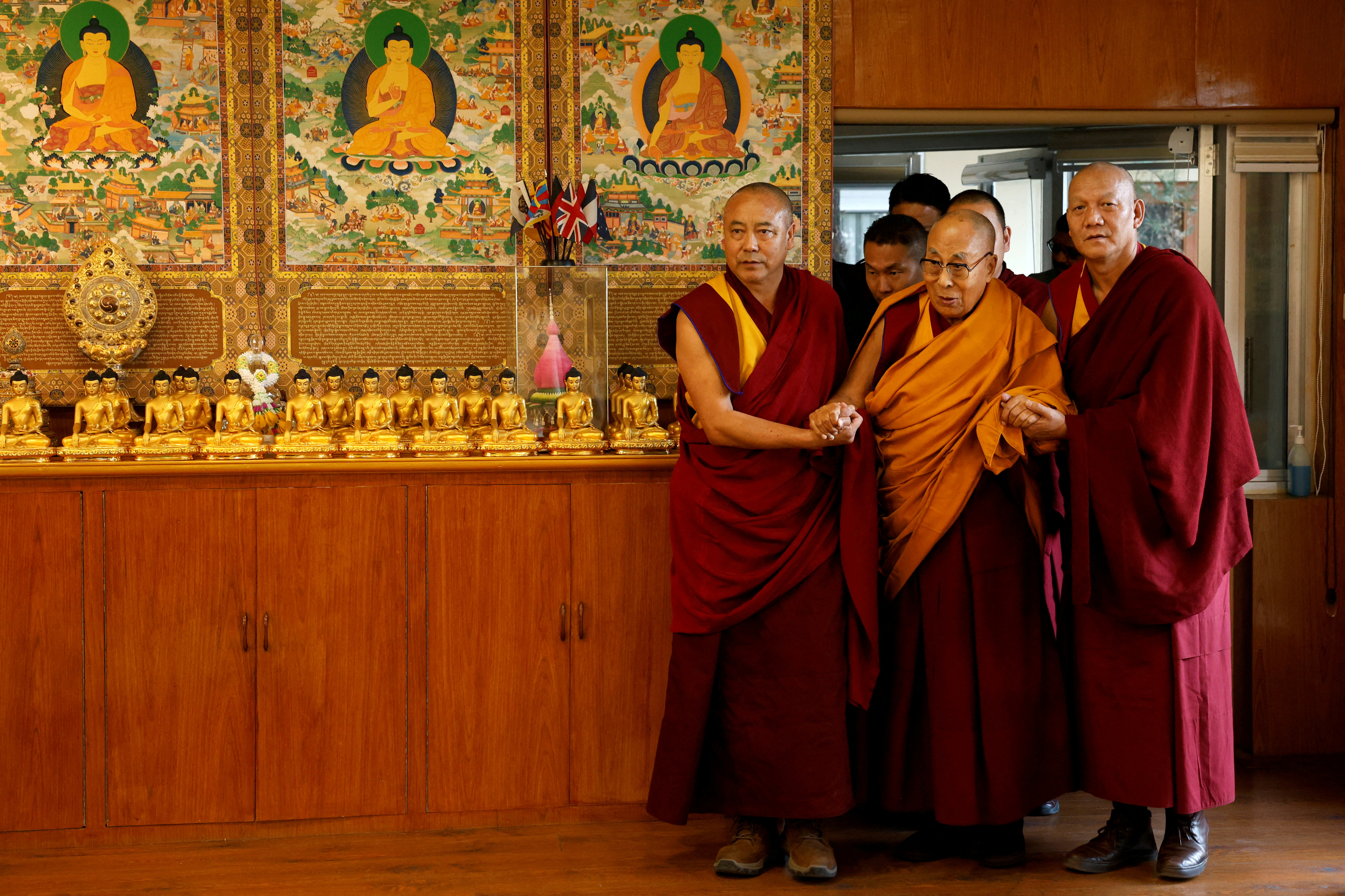 image Dalai Lama seeks to allay health concerns as succession planning looms