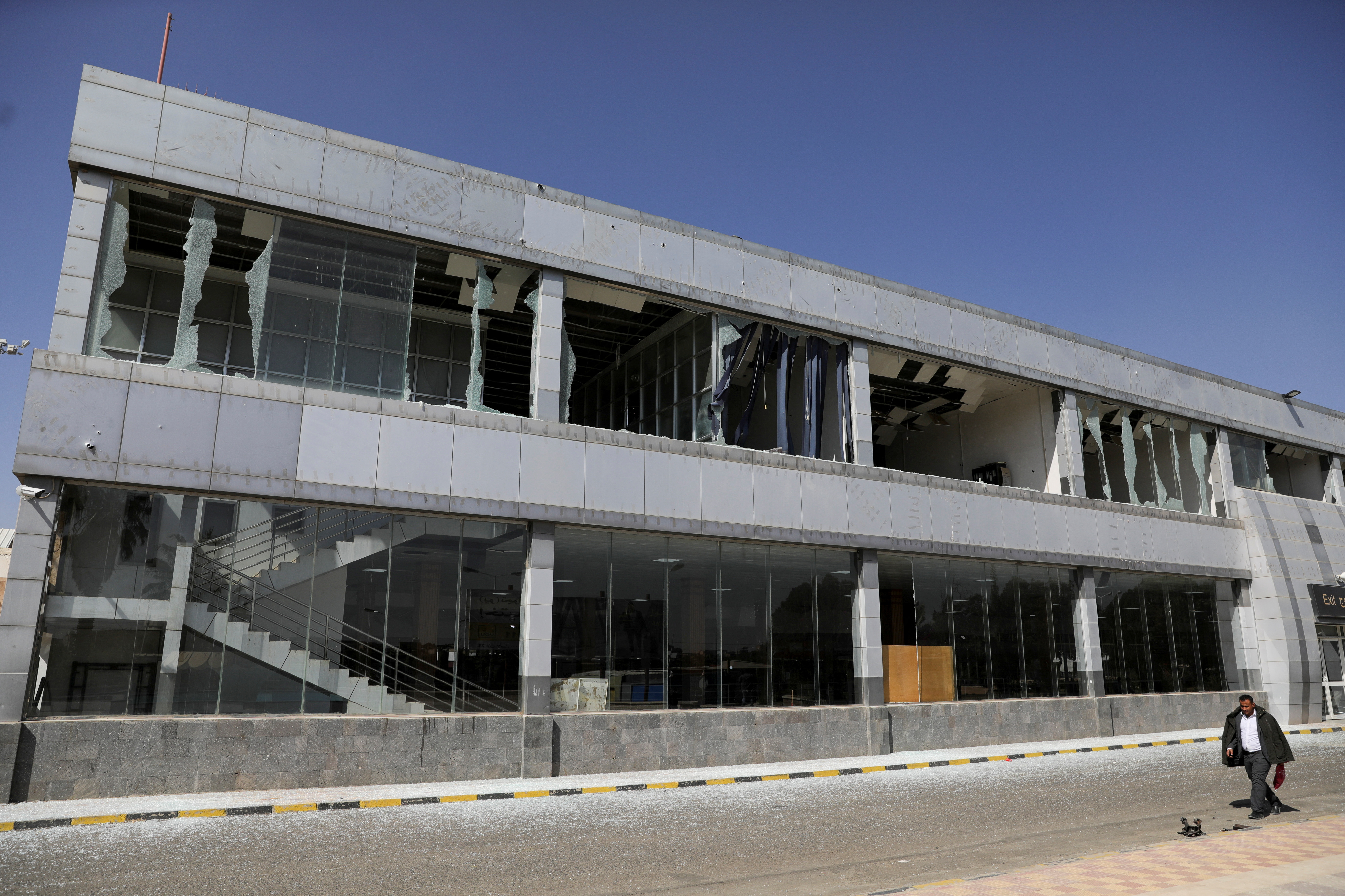 image WHO says crew member suffered serious injury in Israeli air strike on Yemen airport