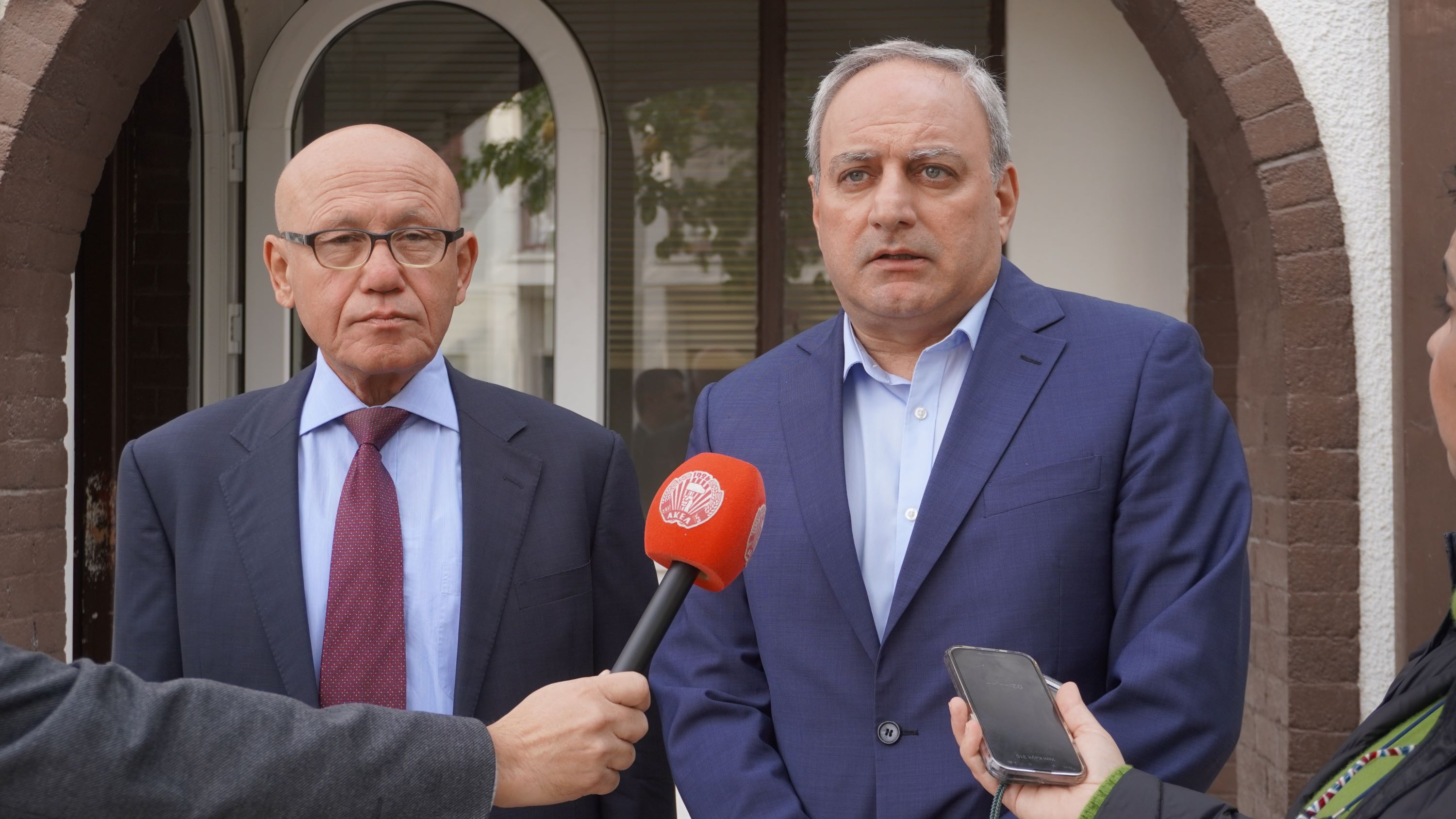 image Stefanou meets Talat to discuss Cyprus solution