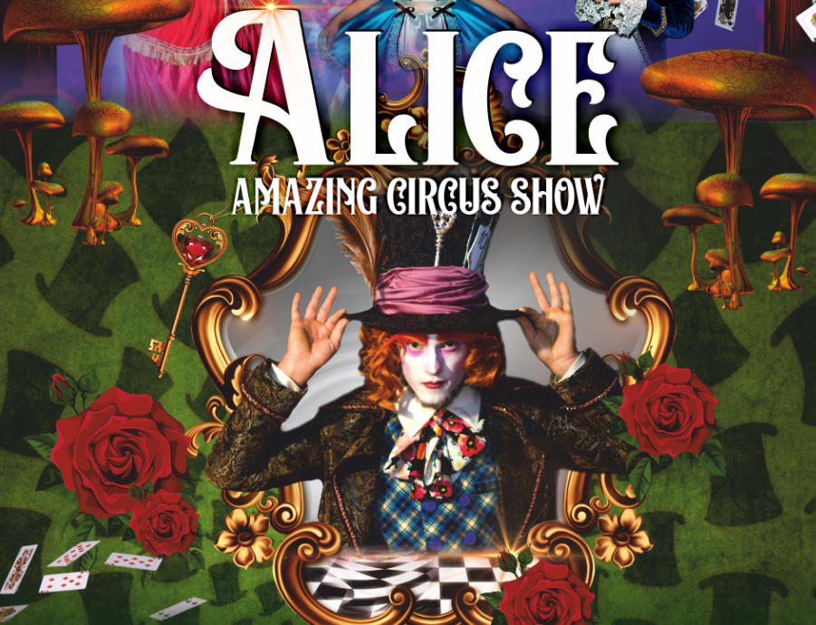 image Alice in Wonderland in the circus