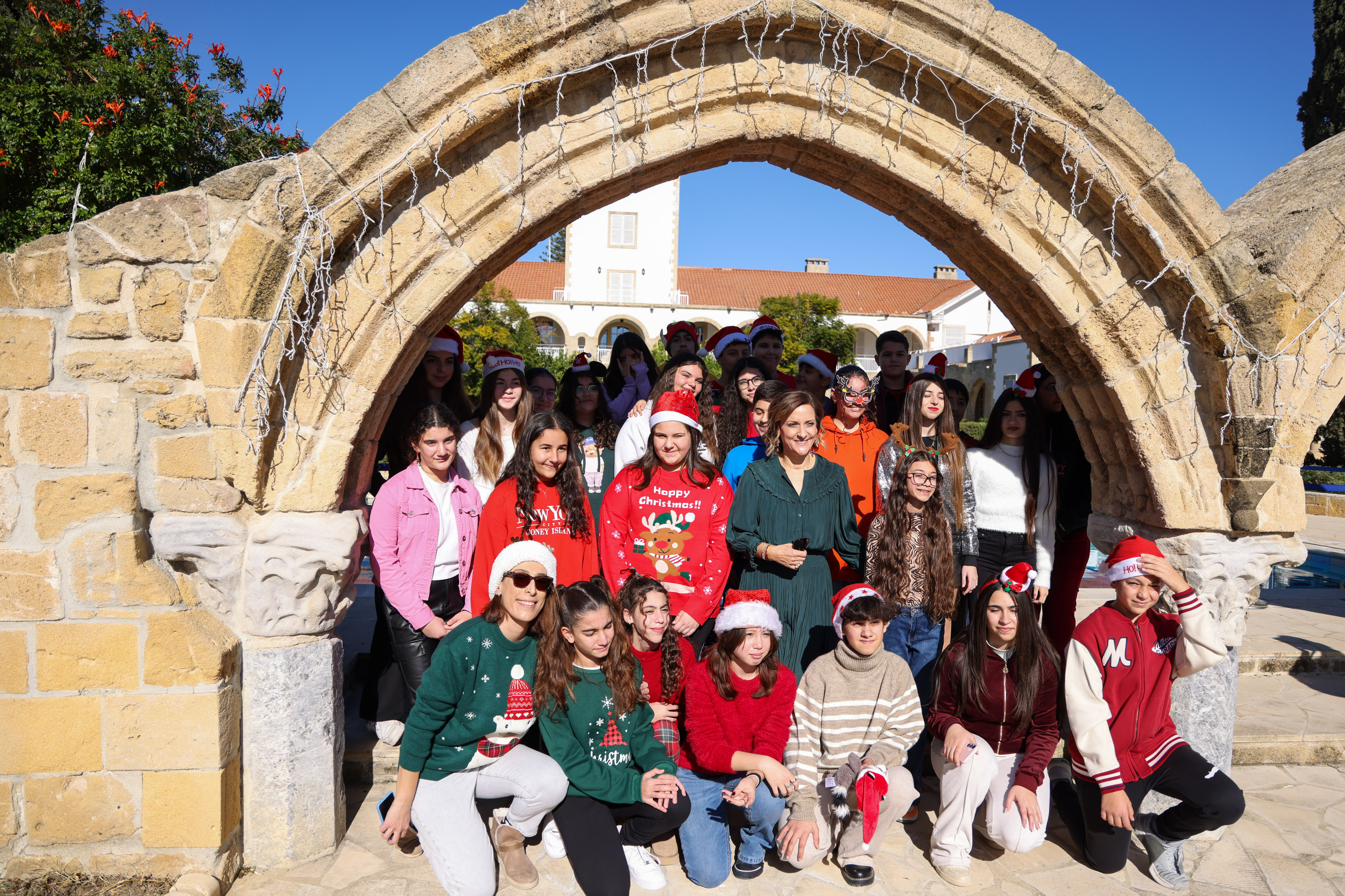 image Christmas village opens at presidential palace