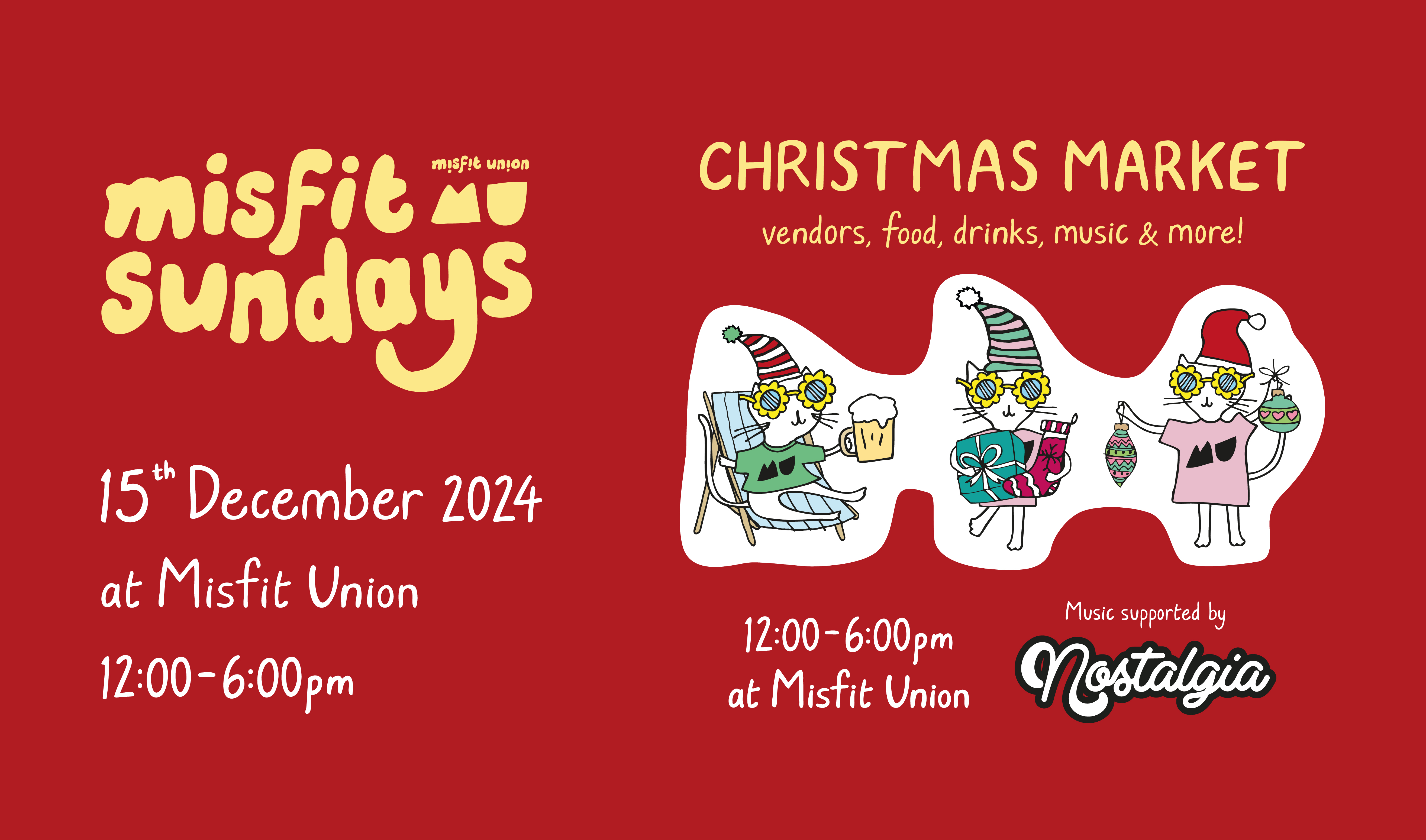image Street food and DJs at Christmas Market in industrial Nicosia neighbourhood