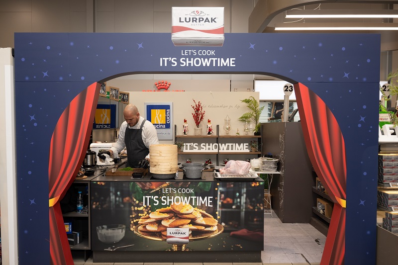 image LURPAK® butter delivers a taste of Christmas at Engomi Alphamega event
