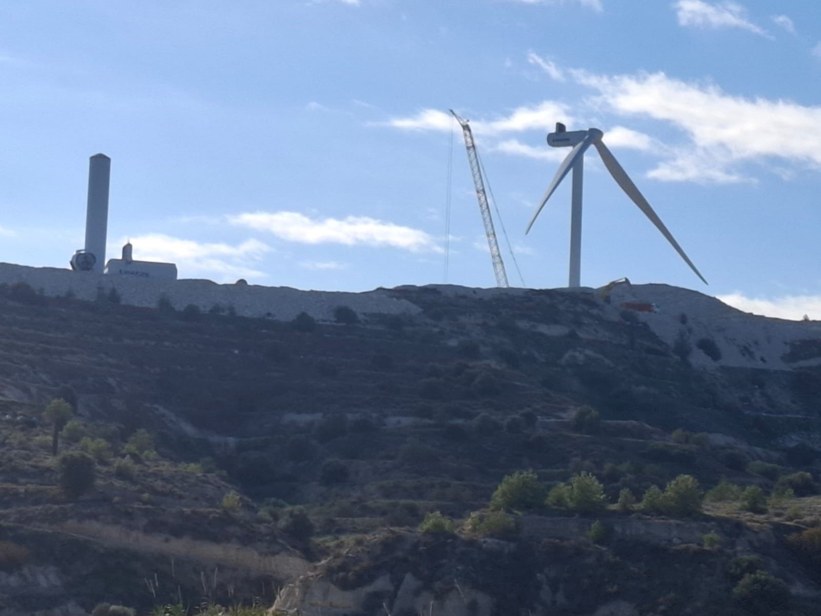 image Wind farm construction continues despite pending permit review