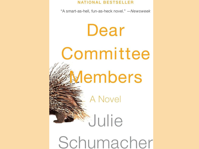 image Book Review: Dear Committee Members by Julie Schumacher