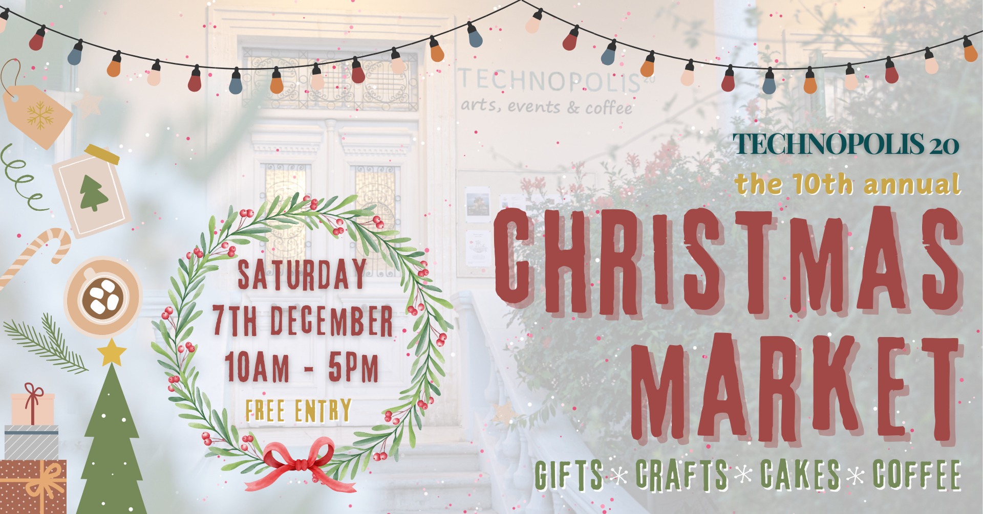 image Christmas art market in Paphos