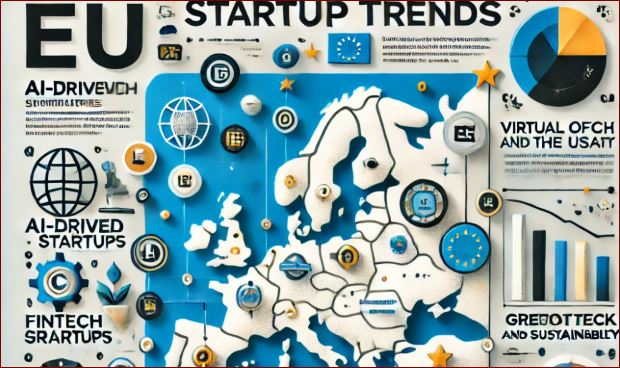 image Emerging startup trends in Europe: Innovations, challenges, and global strategies