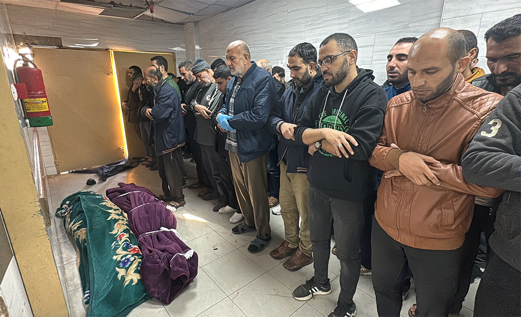 image Gaza population down by six per cent since start of war
