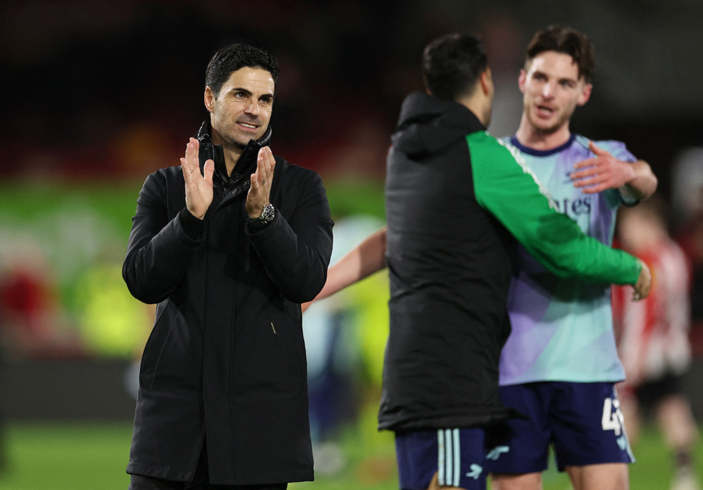 image Arsenal beat Brentford to close gap on Liverpool
