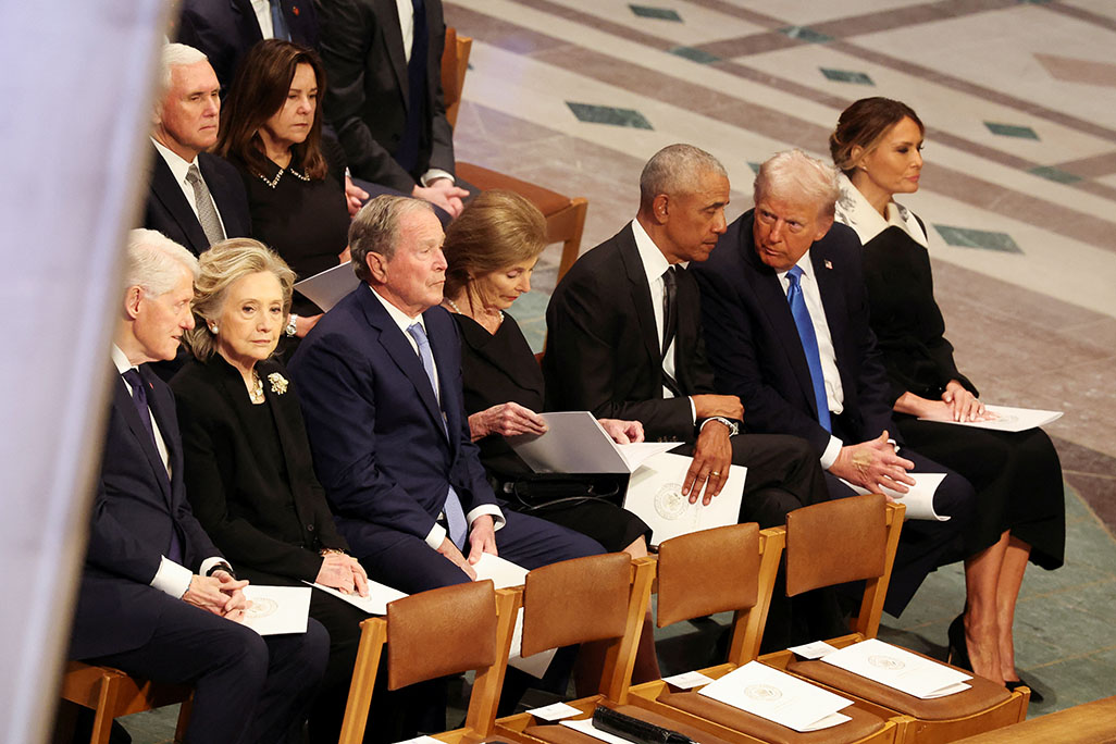 image Hundreds pack into Washington cathedral for Jimmy Carter funeral