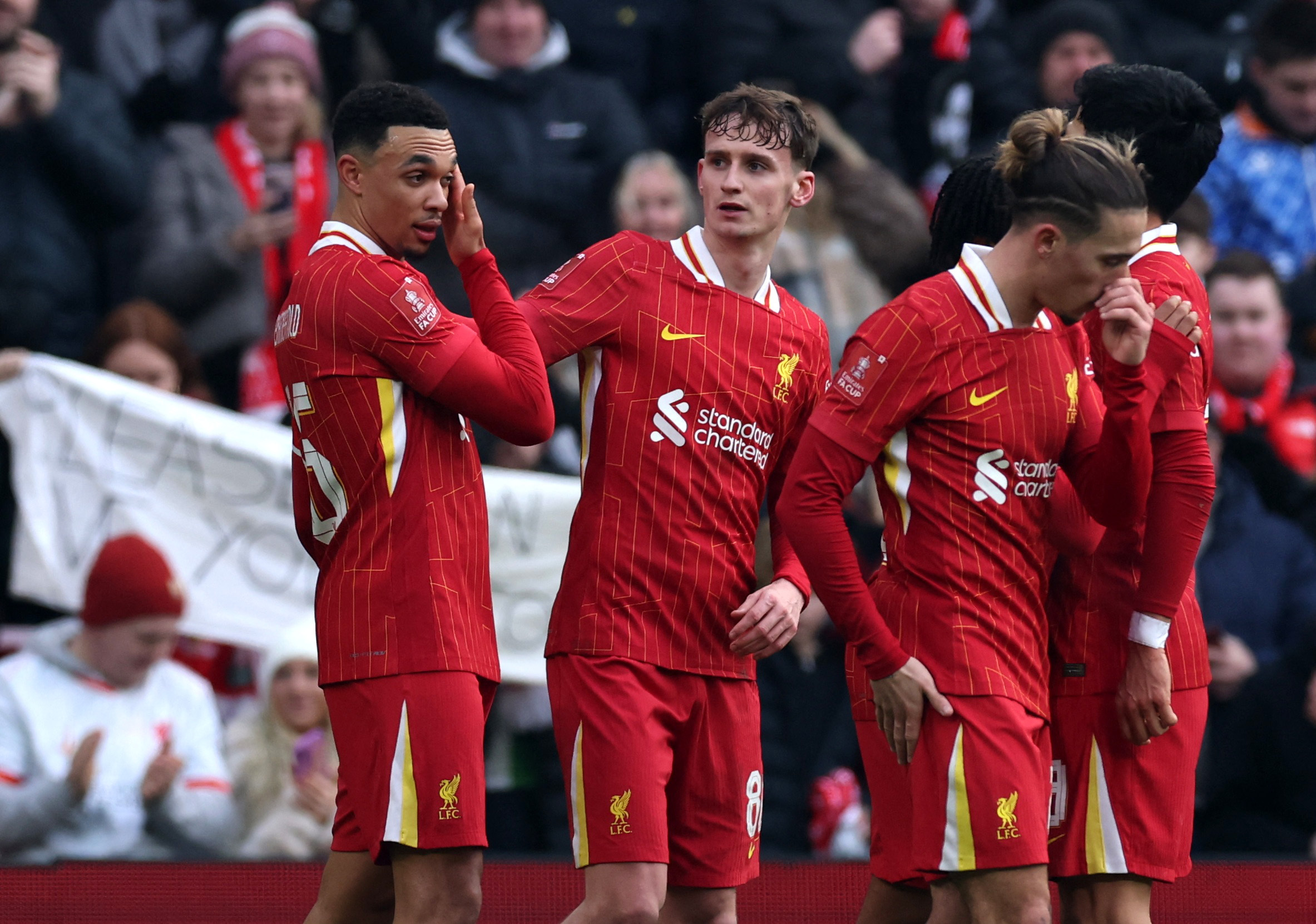 image Liverpool brush aside Accrington Stanley 4-0 in FA Cup third round