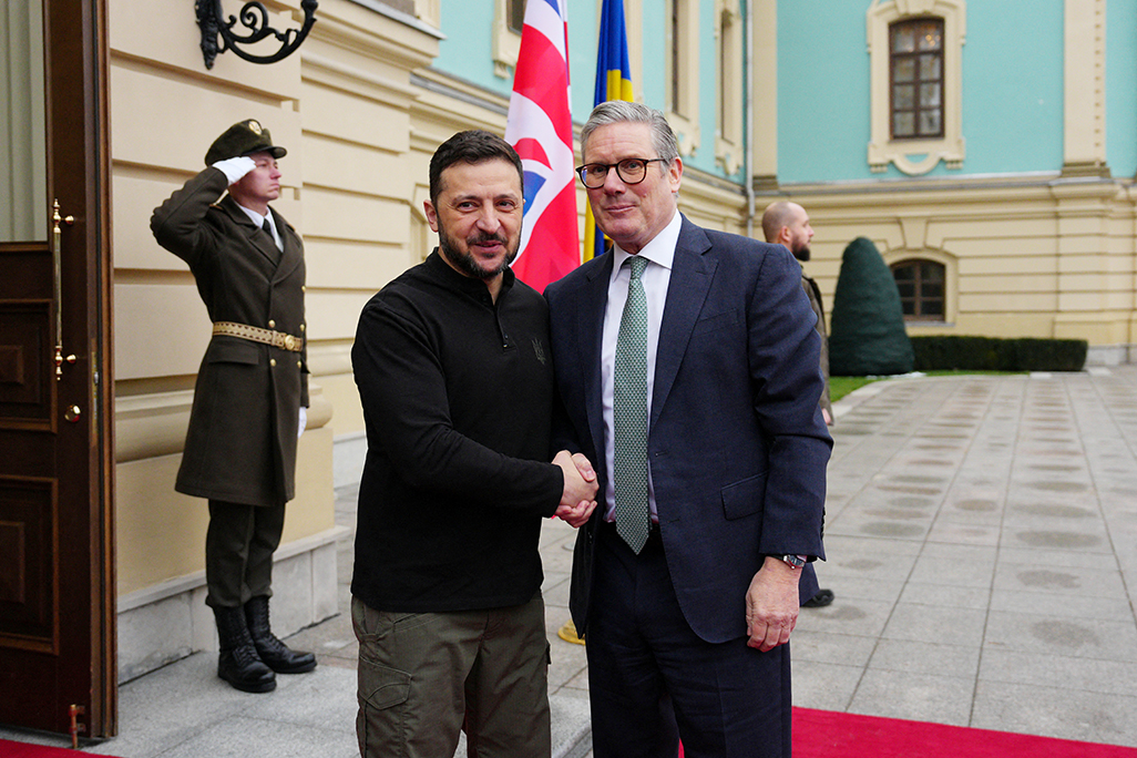 image Starmer vows to put Ukraine in &#8216;strongest position&#8217; against Russia