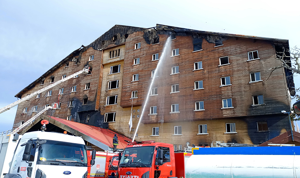 image Turkish ski resort fire kills 66, forces guests to jump from windows