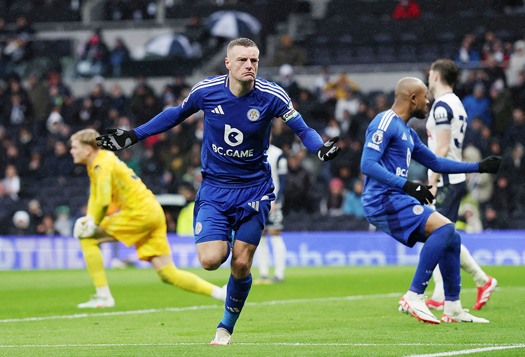 image Leicester snap losing run to deepen Tottenham&#8217;s gloom