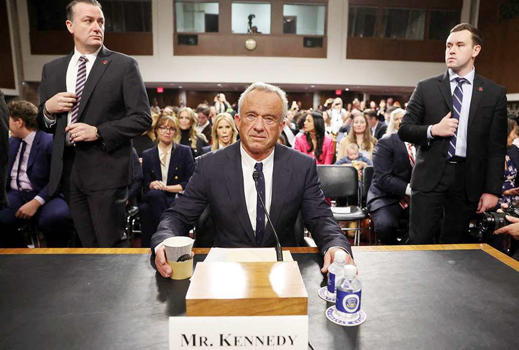 image Kennedy under attack for vaccine views in contentious Senate hearing
