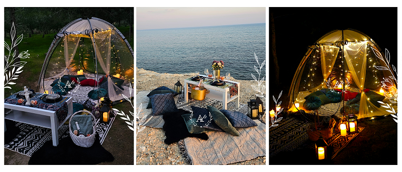 image Besties, business and beautiful picnics