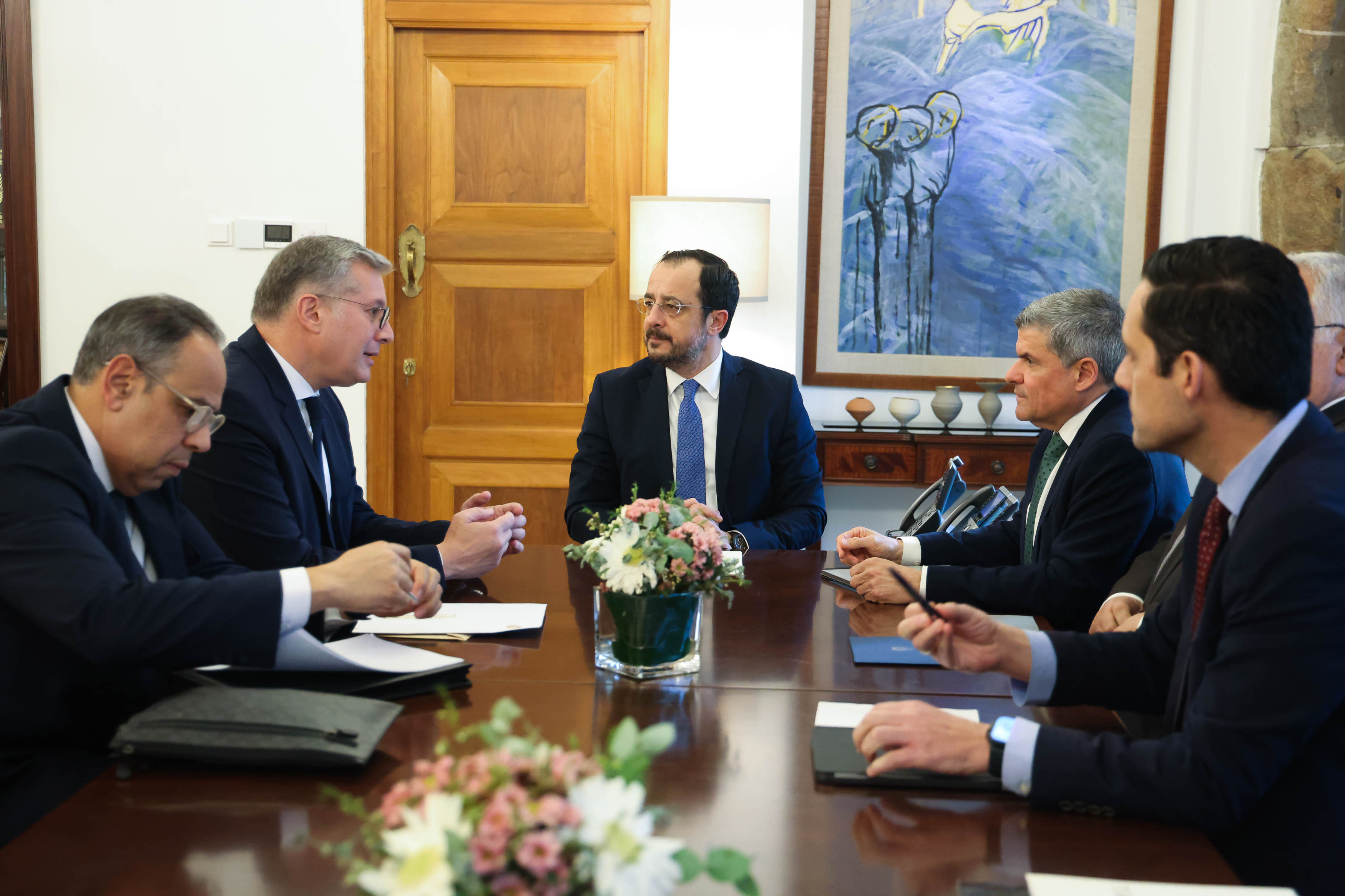 image Cyprus and Egypt discuss gas transmission collaboration